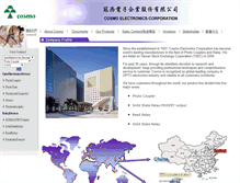 Tablet Screenshot of cosmo-ic.com